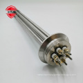 Customized Flange Threaded Tubular Rod Heating Element Flange Screw Plug Immersion Heater